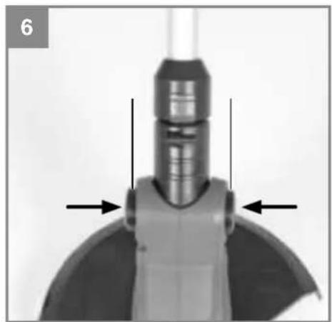 Close-up of a mechanical component with directional arrows indicating movement or force (no text or symbols visible)