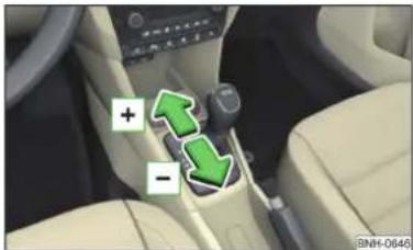 SKODA Rapid (2017) - Enclenchement manuel (Tiptronic) - 1