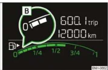B 600.1 trip 12000 km 0 1/4 1/2 3/4 1 Bv ENH-0662