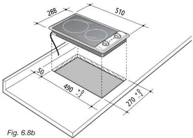 288 510 50 490 +0 -2 270 +0 -2 Fig. 6.8b