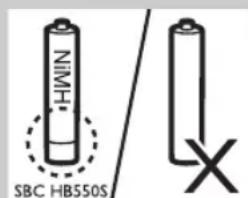 NIMH SBC HB550S X