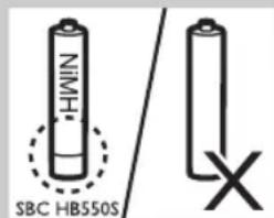 NIMH SBC HB550S X