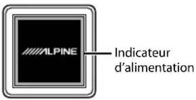 ALPINE Indicateur d'alimentation