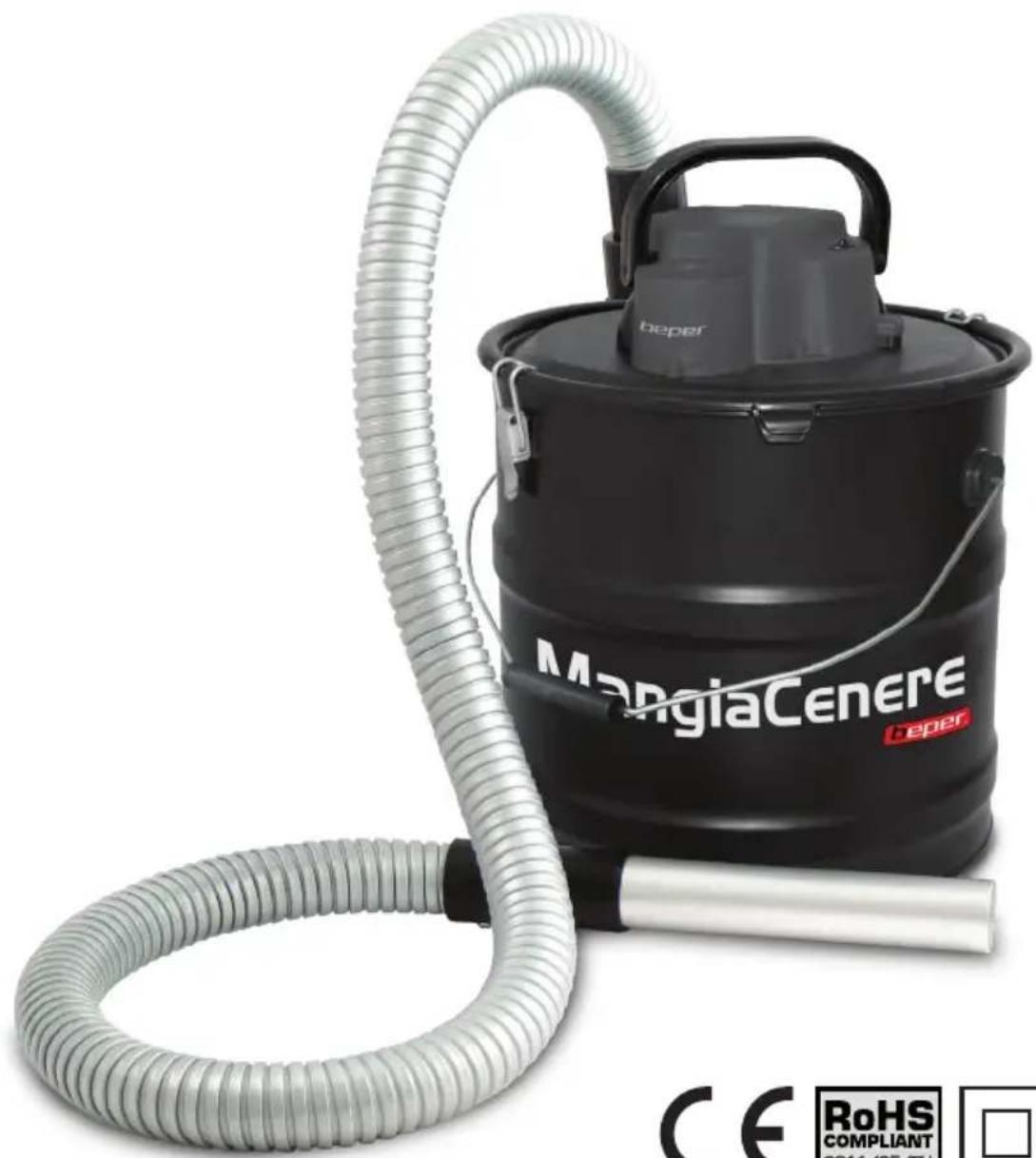 beper MangiaCenere beper CE RoHS COMPLIANT 2011/85/EU