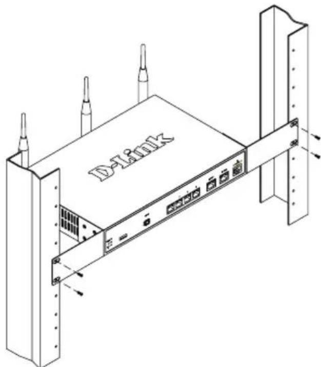 D-LINK DSR-500AC - Installation des Geräts - 2