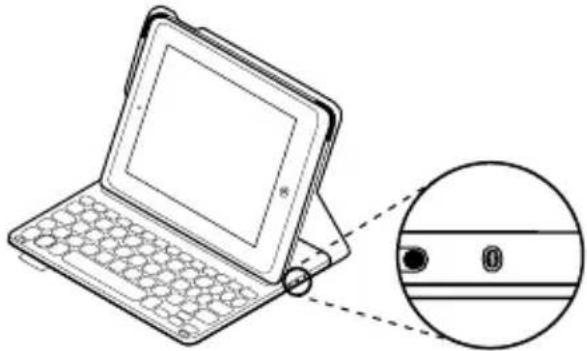 LOGITECH Ultrathin Folio - Teise iPad miniga ühenduse loomine - 1