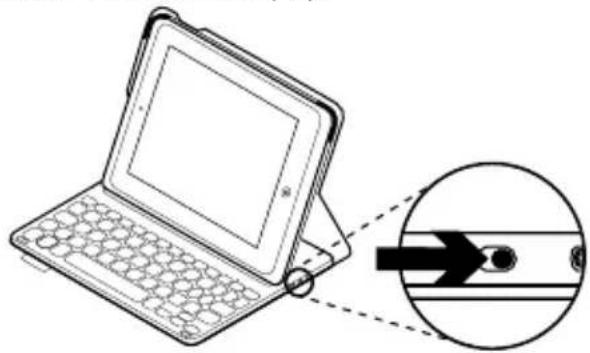 LOGITECH Ultrathin Folio - Установка соединения с iPad mini - 1