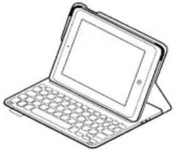 LOGITECH Ultrathin Folio - To visningsposisjoner - 1