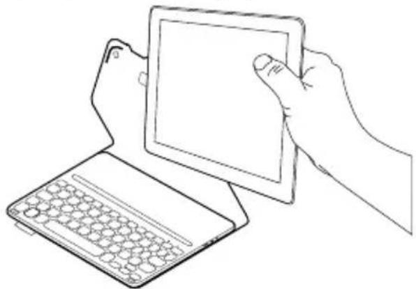 LOGITECH Ultrathin Folio - Виймання пристрою iPad mini - 2
