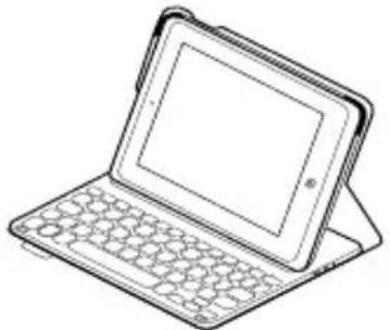 LOGITECH Ultrathin Folio - Twee weergavestanden - 1
