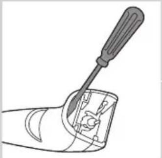PHILIPS Series 3000 QT4013 - Aku eemaldamine - 1