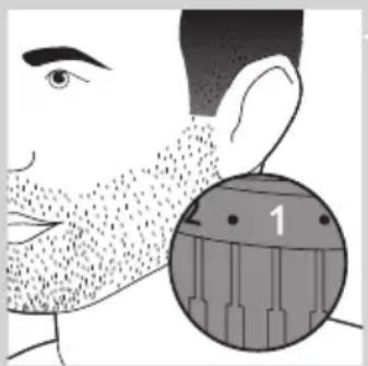 PHILIPS Series 3000 QT4013 - Підстригання з унікальним налаштуванням "stubble look" ("ефект щетини") - 1