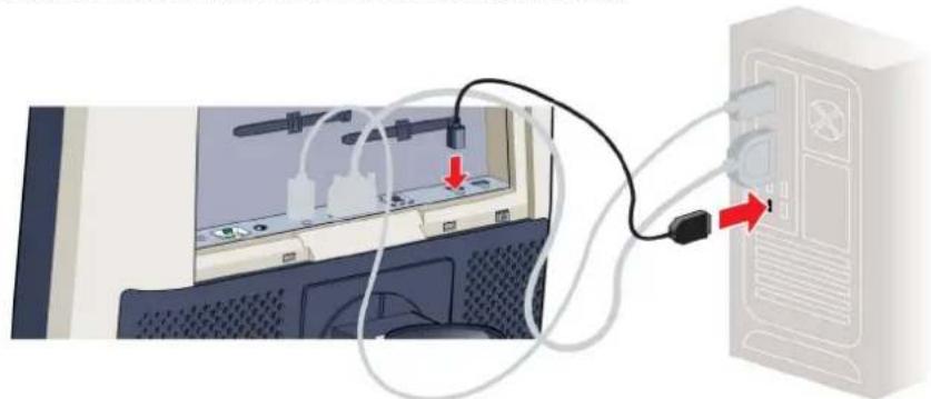 Barco Nio 5MP LED (MDNG-5221) - Pourraccorderlescâblesdesignalàl'écran: - 2