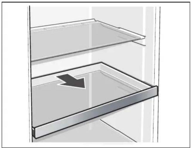 GAGGENAU RC 222 101 - Uittrekbaar glasplateau - 1