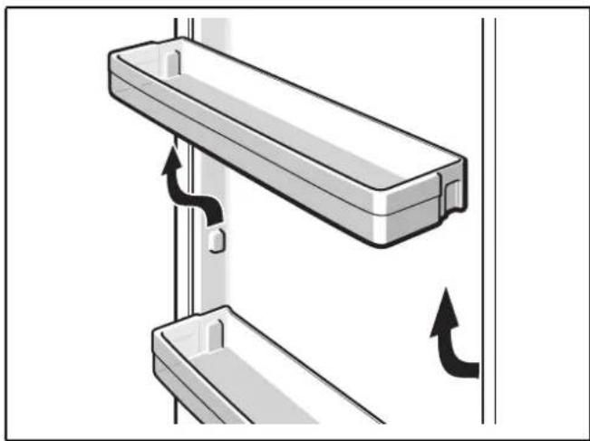 GAGGENAU RC 222 101 - Sortir les supports en contre-porte - 1