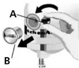 A B