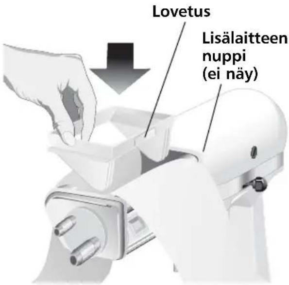 Lovetus Lisälaitteen nuppi (ei näy)