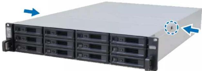 SYNOLOGY RackStation RS18017xs+ - Remplacer le ventilateur du système - 1