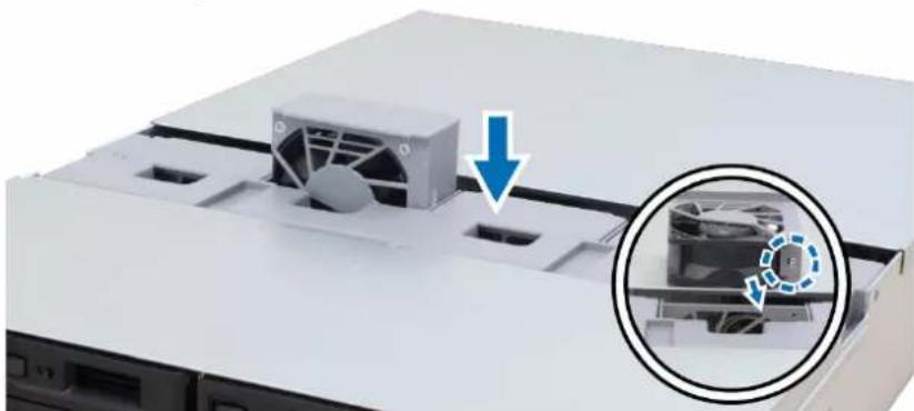 SYNOLOGY RackStation RS18017xs+ - Remplacer le ventilateur du système - 5
