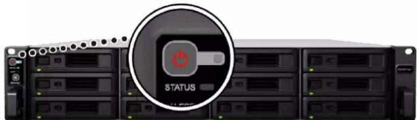 SYNOLOGY RackStation RS18017xs+ - Démarrer votre RackStation - 2