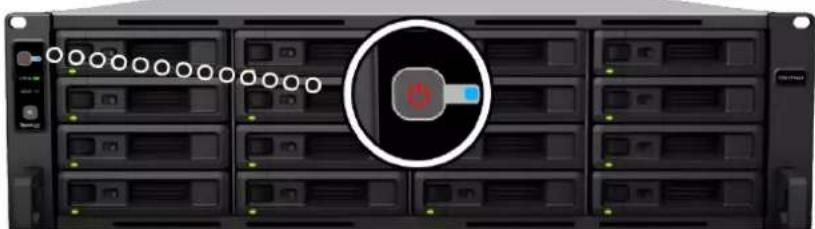 SYNOLOGY RackStation RS4017xs+ - Démarrer votre RackStation - 2