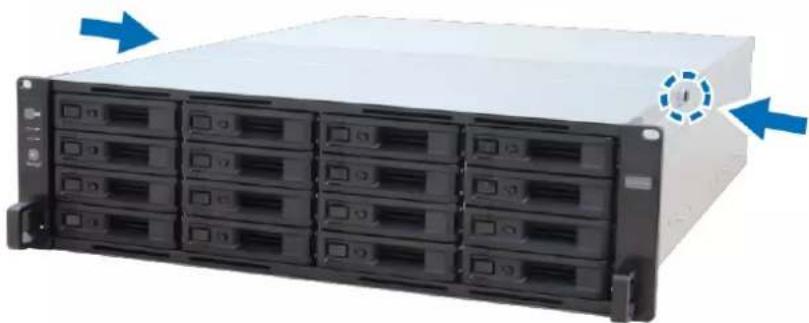 SYNOLOGY RackStation RS4017xs+ - Remplacer le ventilateur du système - 1