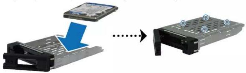 SYNOLOGY RackStation RS4017xs+ - Installation des disques - 3
