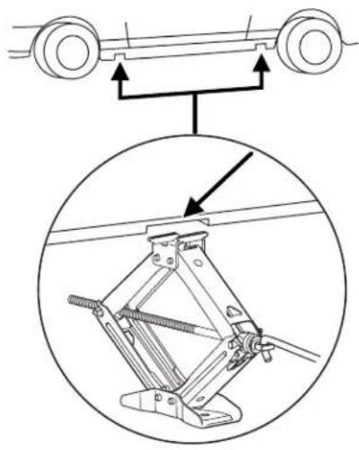 Technical diagram showing a mechanical assembly with labeled components and an inset view of the frame structure.