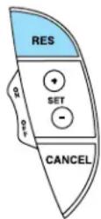Lincoln LS (2004) - Resuming a set speed - 1