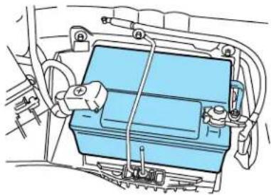 Lincoln LS (2004) - BATTERY - + - 1