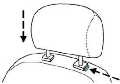 Lincoln LS (2004) - Adjustable head restraints - 2
