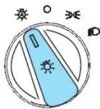Diagram of a solar panel with labeled icons for sun, wind, and radiation symbols