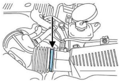 Lincoln LS (2004) - Changing the air filter element - 1