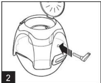 HAMILTON BEACH Party Popper 73310 - How to Assemble for Popping - 2