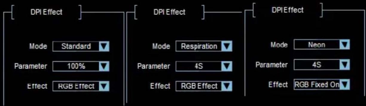 KeepOut X4Pro - Seleção DPI e Cor da Luz de Fundo (Configuração DPI) - 4