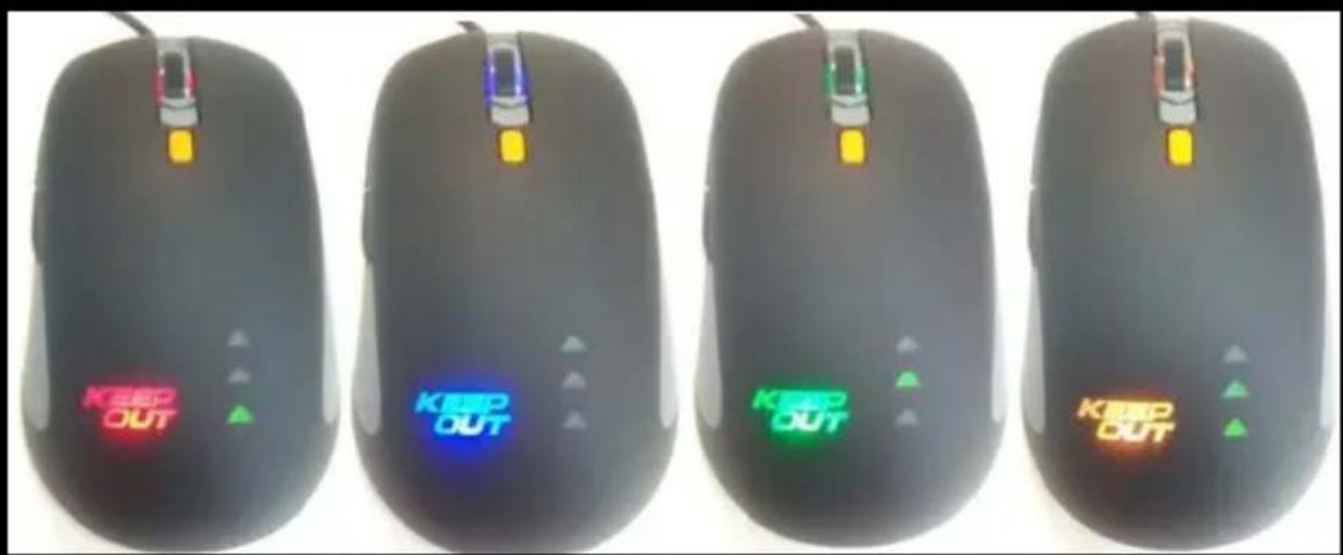 KeepOut X4Pro - Choix du DPI et couleur du rétroéclairage (Réglages DPI) - 5