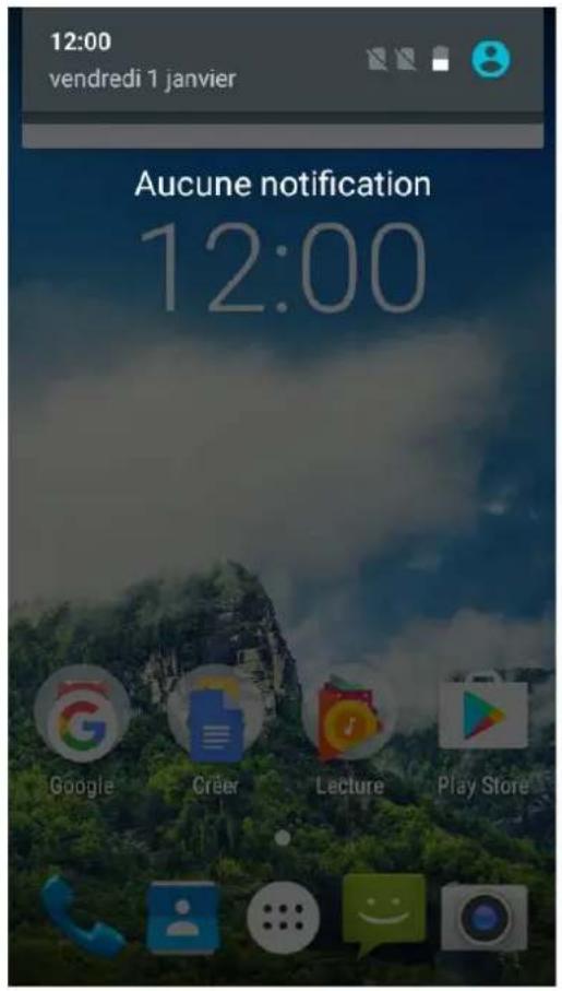 12:00 vendredi 1 janvier Aucune notification 12:00 Google Créer Lecture Play Store