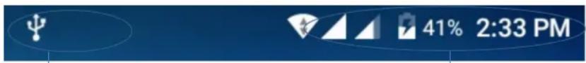 CROSSCALL Trekker-M1 Core - Panneau de notifications - 1