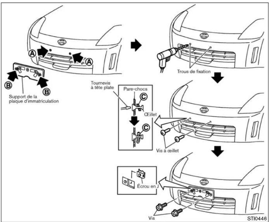 NISSAN 350Z (2007) - ÉTIQUETTE DU DISPOSITIF ANTIPOLLUTION - 2