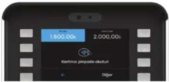 1.500,00% 2.000,00% Kartinizi pinpode okutun Diğor