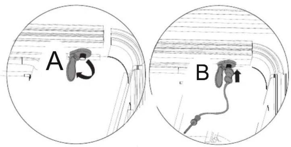 A B