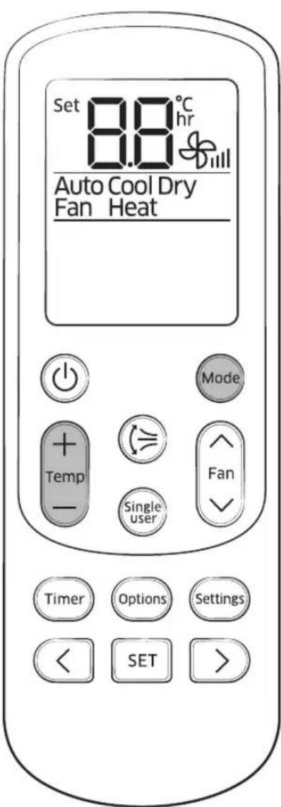 SAMSUNG AR12KSSNJWKNSV - Vận hành điều khiển từ xa - 1