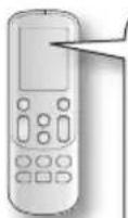 SAMSUNG AR09JVFSCURXSV - Màn hình của bộ điều khiển từ xa - 1