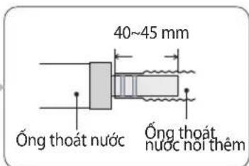 40~45 mm Ống thoát nước Ống thoát nước nơi thêm