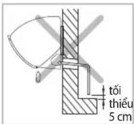 tối thiếu 5 cm