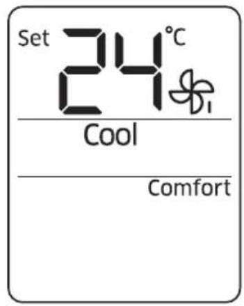 Set 24°C Cool Comfort