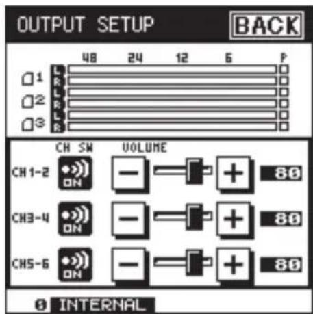 ROLAND R-26 - MON tab - 2