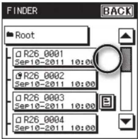 FINDER Root R26_0001 Sep10-2011 10:00 R26_0002 Sep10-2011 10:00 R26_0003 Sep10-2011 10:00 R26_0004 Sep10-2011 10:00 BACK