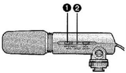 Technical diagram of a mechanical device with labeled parts 1 and 2, showing internal components and mounting base.