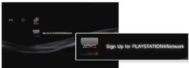 Sign Up for PLAYSTATION®Network Sign Up for PLAYSTATION®Network